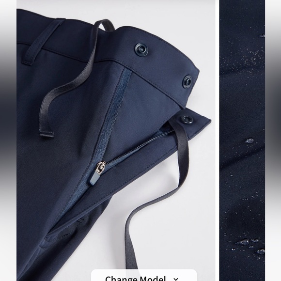 Fabletics Mens The Only Pant Blue Size M - Picture 3 of 9